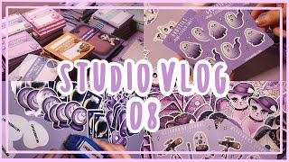 Studio Vlog 08 Big Shop Update, Commissions & The November Patreon Rewards Lorenaxangelina