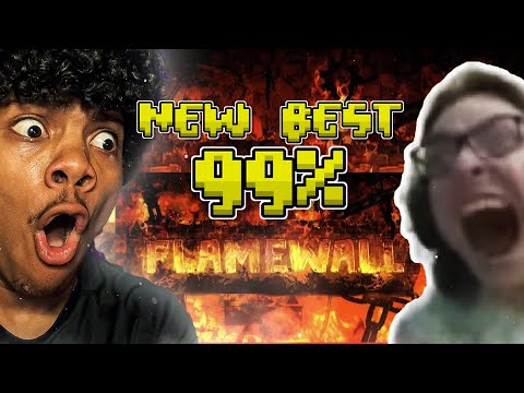 REACTING to the WORST fail in Geometry Dash HISTORY...7 minute long top 1