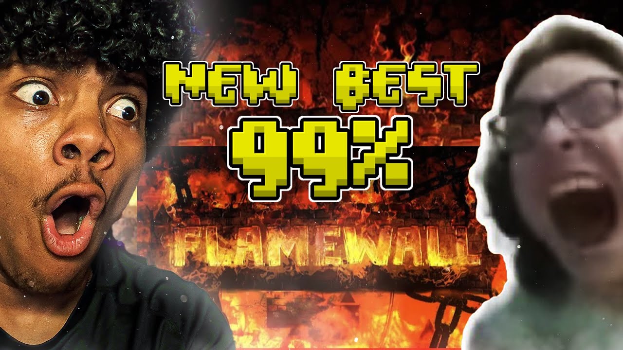 REACTING to the WORST fail in Geometry Dash HISTORY...7 minute long top ...
