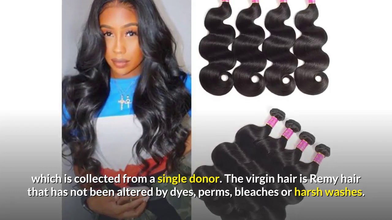 What is the difference between virgin brazilian hair and remy brazilian hair?