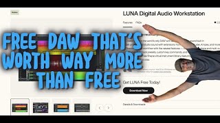 Universal Audio's Free DAW (LUNA) Is Worth Way More Than Free For Window Users! Download Link Below