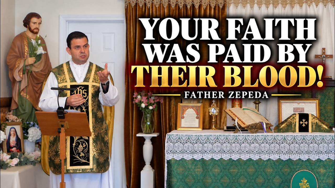The Blood of the Martyrs Is the Seed of the Church | Catholic Sermon by Father Zepeda