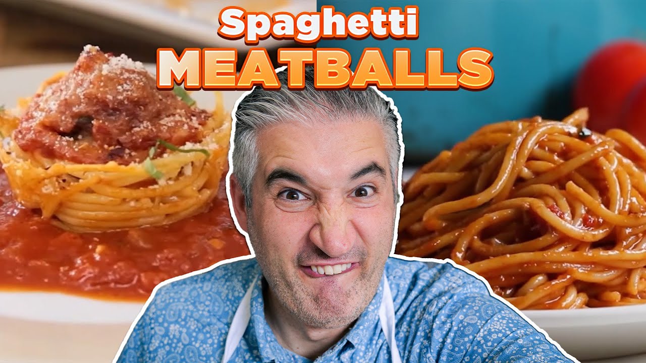 Italian Chef Reacts to Popular SPAGHETTI and MEATBALLS Videos | Vincenzo