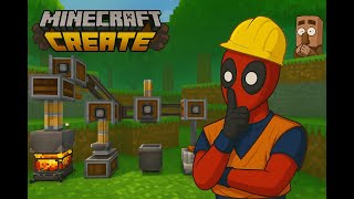 AUTOMATIZAMOS LA GRANJA DE LAVA EN CREATE MOD - Mancoland Minecraft con mods