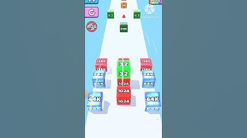 Jelly Run 2048 // All Level Gameplay Android,iOS - new gaming video #shorts #gaming