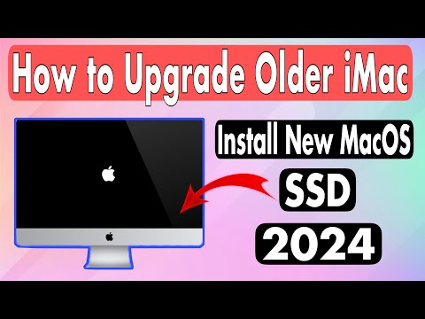 How to Upgrade Old iMac to Newest OS in 2024 || iMac Upgrade SSD