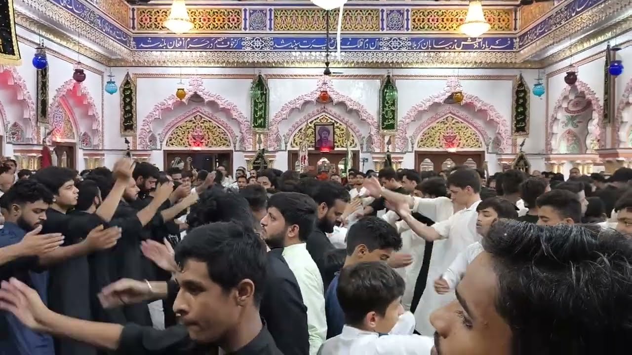 7 Moharram 2024| Live🔴 Jawabi Matam| Mohalla Danishmandan| Amroha Azadari