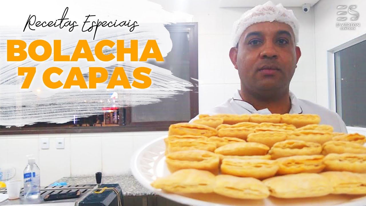 Receita da Espetacular Bolacha 7 Capas Direto de Alagoas | Leu Florindo & Ewerton Santana