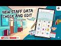 How to Edit & Verify Staff Data | Step-by-Step Tutorial Like and Subscribe for more ERP tips!