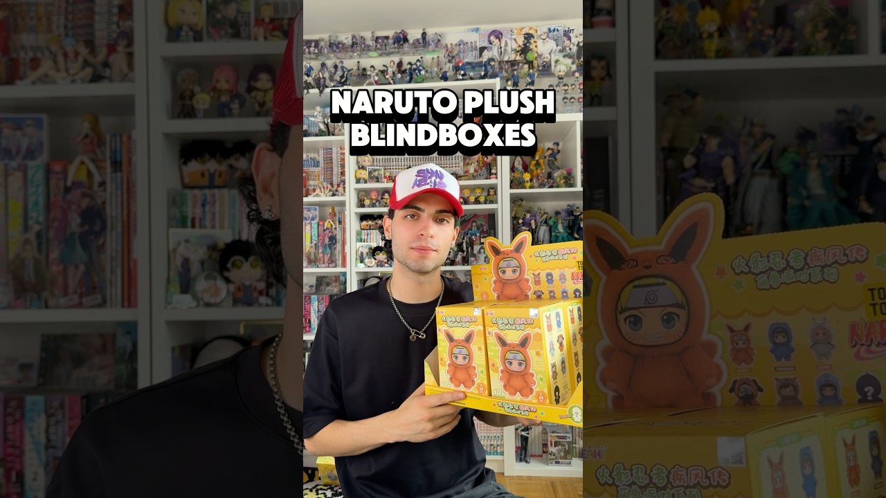 EXCLUSIVE NARUTO “LABUBU” PLUDH BLINDBOXES 