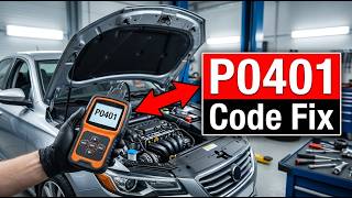 How To Fix P0401 code - P0401 EGR Insufficient Flow Diagnosis and Fix