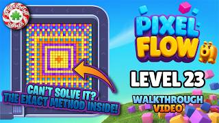 Pixel Flow - Level 23 Walkthrough