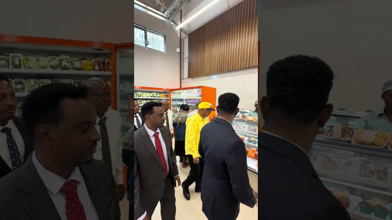 The team of TMT Supermarket proudly toured the newly opened branch,