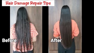 Hair Damage Repair Tips &amp; Tricks with Loreal Paris Total Repair 5| Hairstyle Diaries