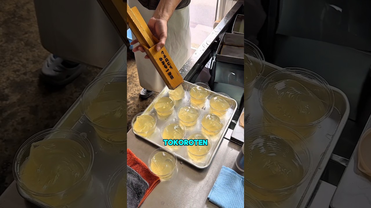 Самая странная холодная лапша в Японии