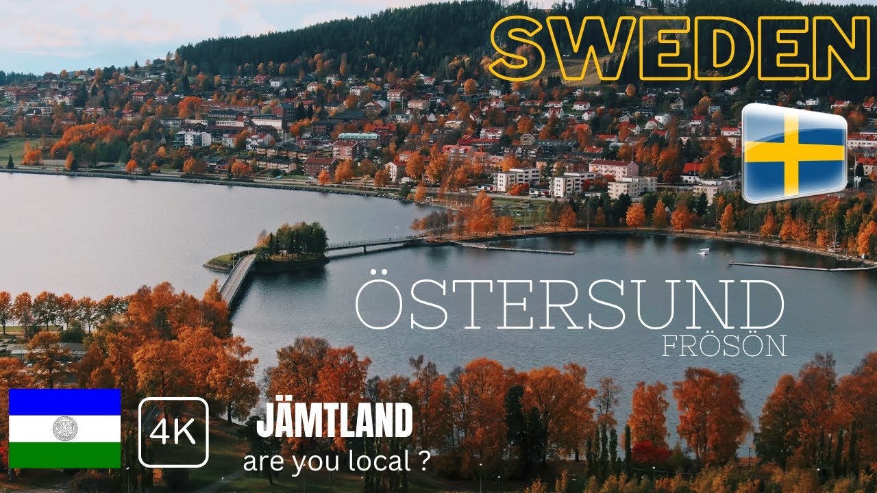 Эстерсунд / Местная перспектива Емтландера / Швеция 2022 / 4K