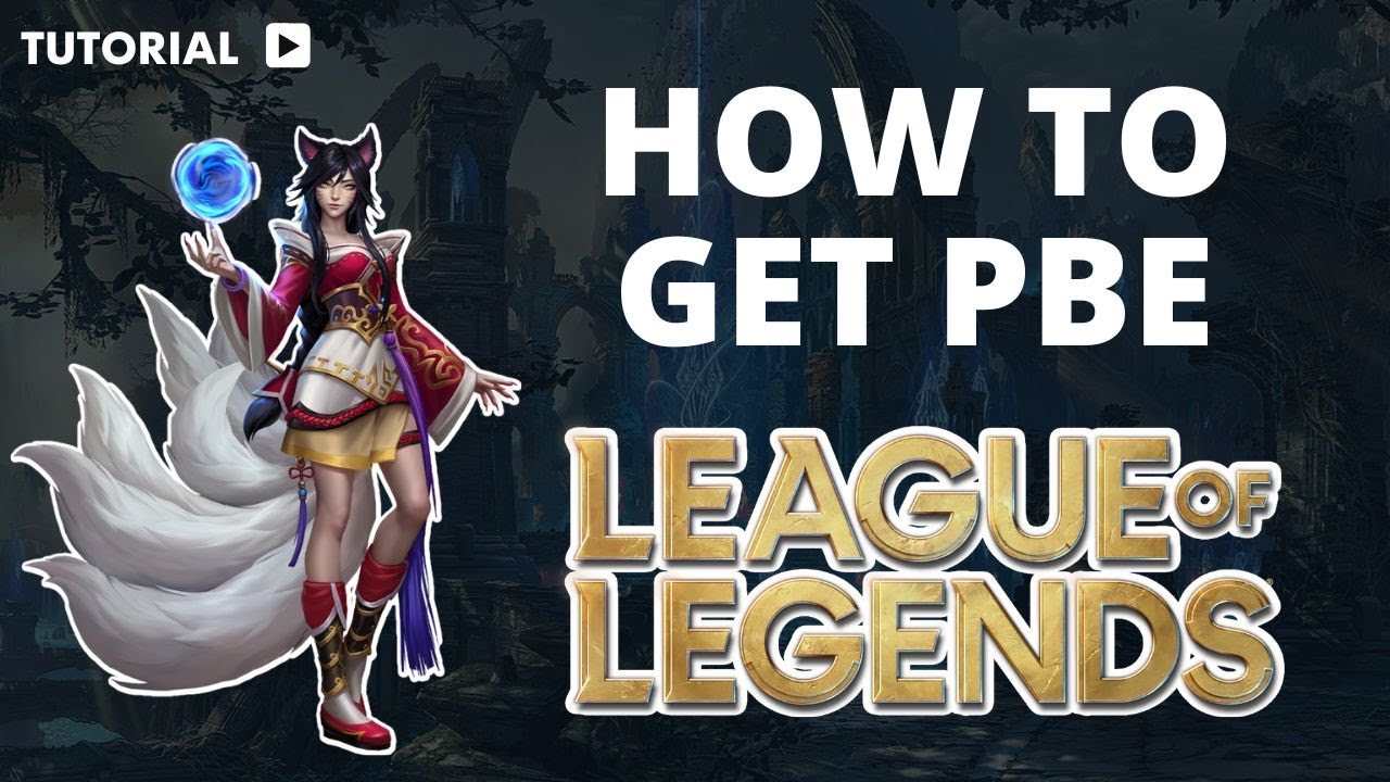 How to Play the League of Legends PBE