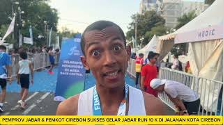 Download Lagu 2000 PELARI IKUTI JABAR RUN 10 K DI KOTA CIREBON MP3