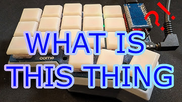 Wat is in vredesnaam een ​​Corne-toetsenbord?!