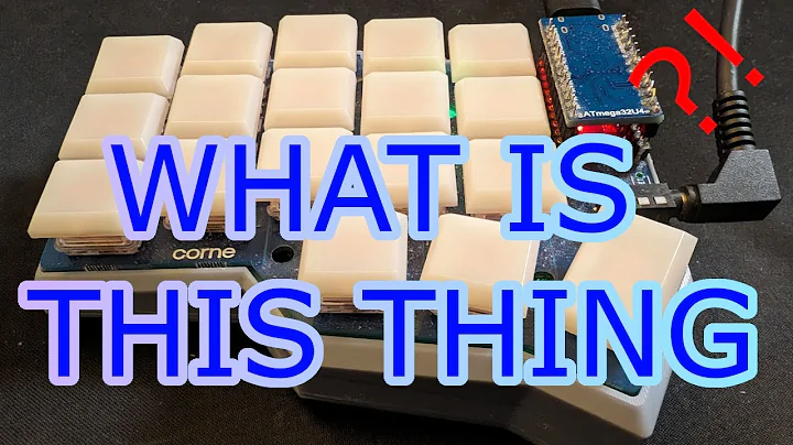 What the heck is a Corne keyboard?!