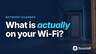 Scoutafi Network Scanner. Find every device and fix every gap.