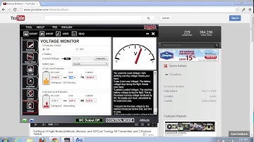 DJI Naza First and Second Level Voltage Protection Setup and Configuration