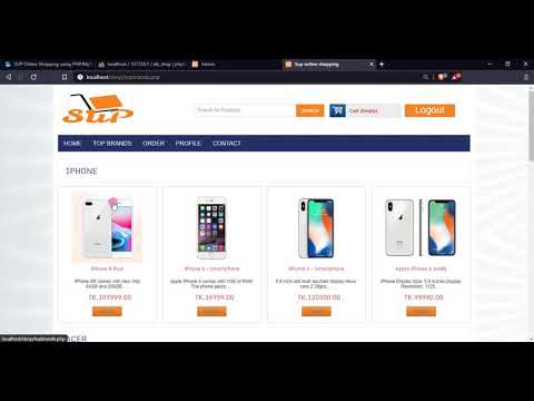 Online Shopping Web Application using PHP/MySQLi Demo