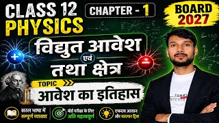 आवेश का इतिहास (History of Electric Charge) – Class 12 Physics Chapter 1