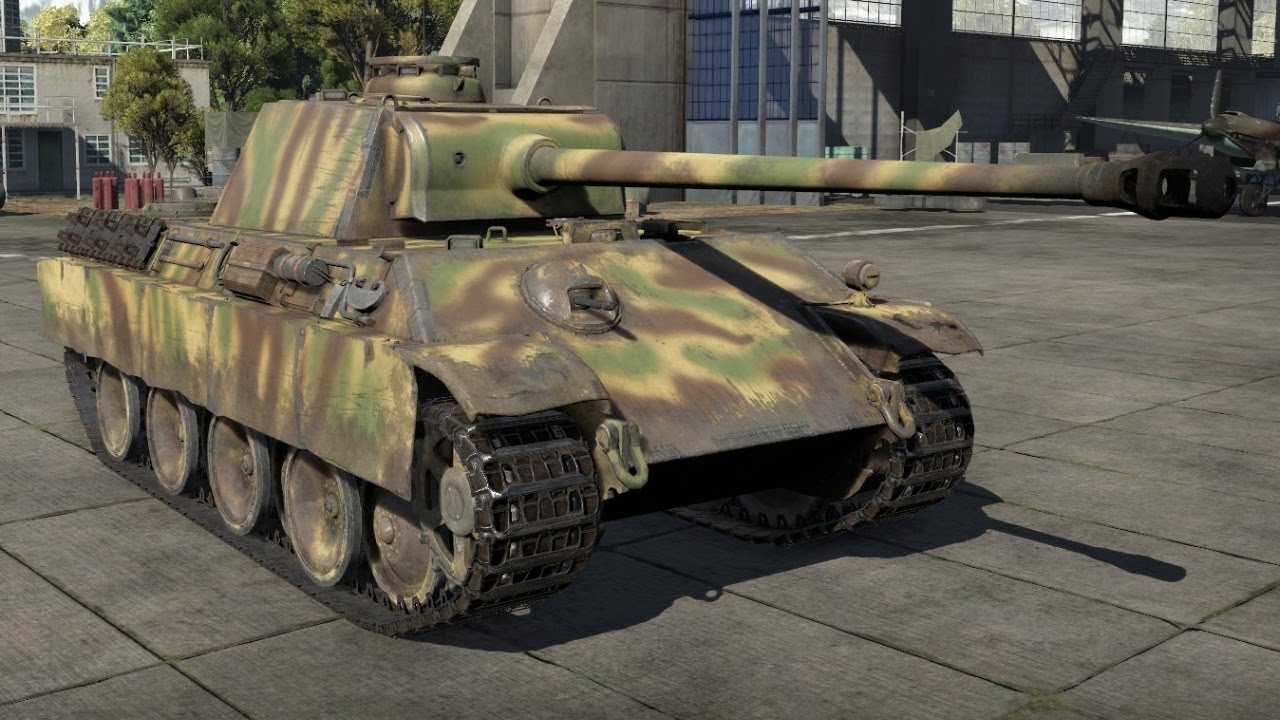 War thunder куда пробивать пантеру
