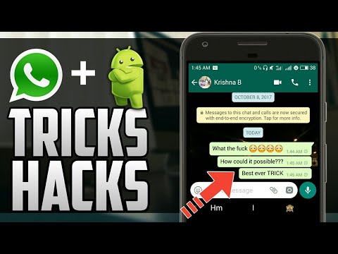 5 New WhatsApp Tricks & Hacks That NOBODY Knows!! 2018