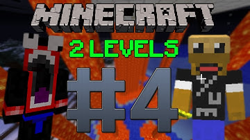 Minecraft Custom Map - 2 Levels - Part 4 (Survival/Parkour Custom Map) ft. GB & RY