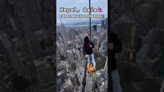 EXTREME EXPLORATION In Nepal, Asia #2025 #viralvideo #nepal #asia #exploración #alturas #viajes