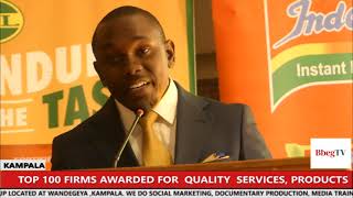 TOP 100 FIRMS AWARDED FOR  QUALITY  SERVICES, PRODUCTS