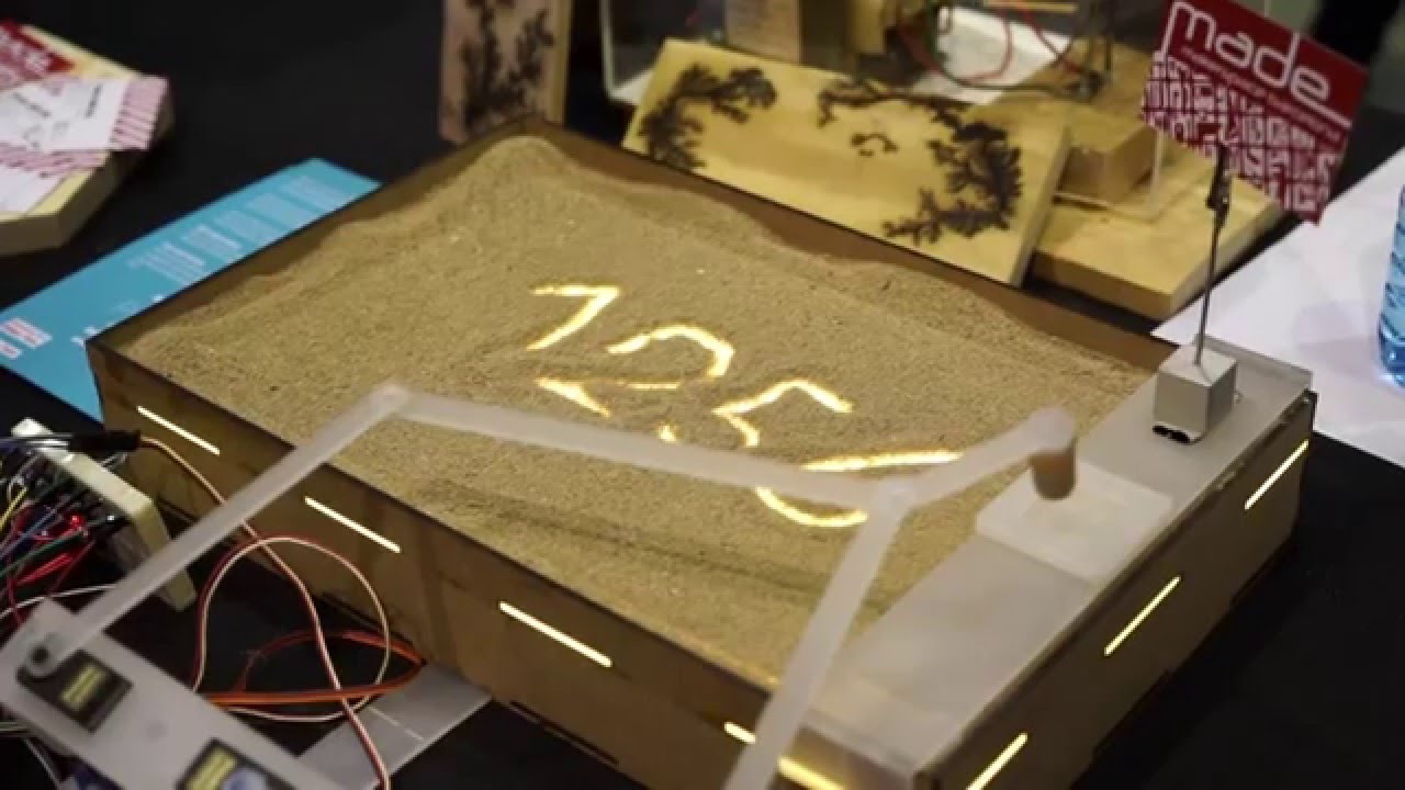 Arduino SandClock 2 - YouTube