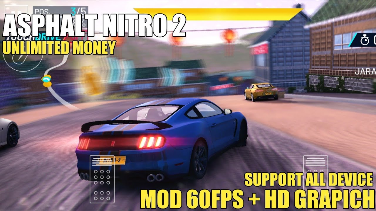 DOWNLOAD ASPHALT NITRO 2 MOD 60 FPS + HD GRAPICH