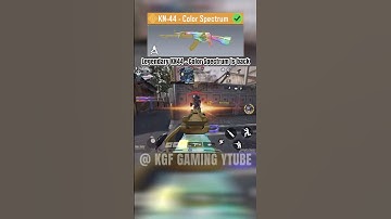 Legendary KN44-Color Spectrum is back❤️❤️ #shorts #short #codm #kn44gunsmith #kn44 #viralreels