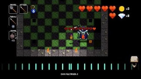 Crypt of the Necrodancer death metal 1 flawless w/ bolt (ps4 controller)