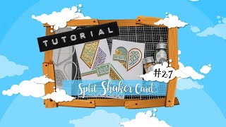 CRaFTi Tutorial #27 - Split Shaker Card :D
