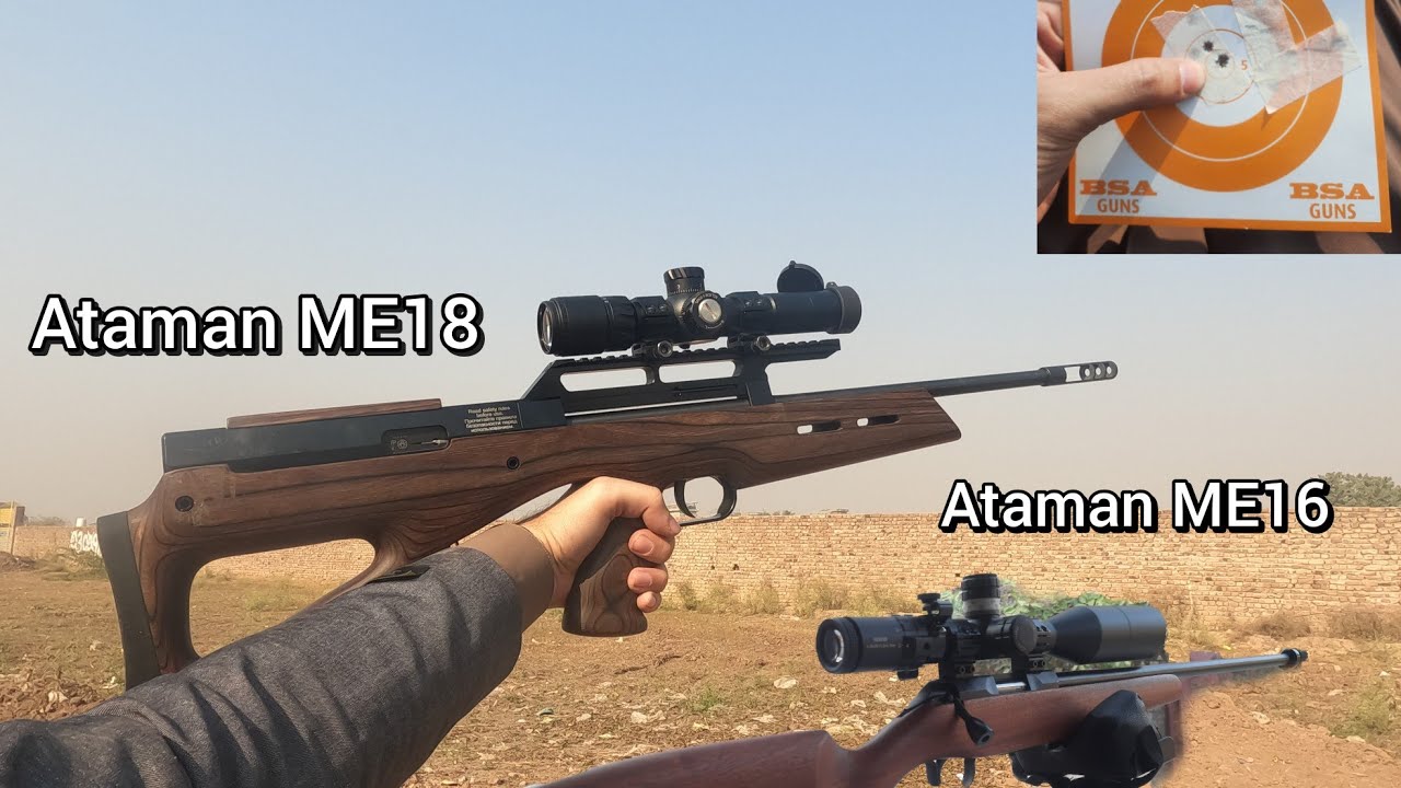 Ataman ME16 & Ataman ME18 Russian 22lr Unboxing & First impressions | Accuracy at 50y