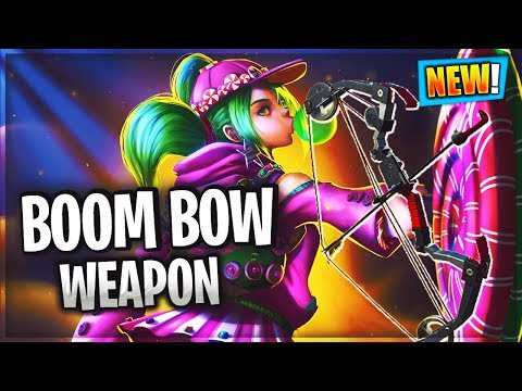Explosive Boom Bow weapon in Fortnite
