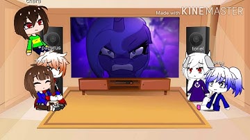 undertale reacts to lullaby for a princess mlp