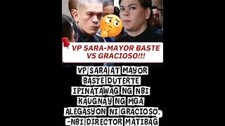 😱🔥SHOCK! MAYOR BASTE VP SARA DUTERTE INVITED NI NBI MATIBAG😱WOW!#funny#comedy#jokes#foryou#shorts
