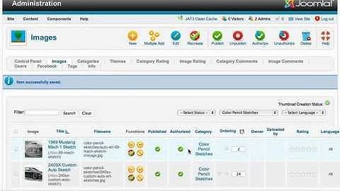 Add, Remove, or Unpublish Image to Joomla Phoca Gallery