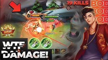USE THIS CHOU 2 BOD FOR HACK DAMAGE! CHOU DAMAGE BUILD | MLBB