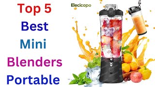 Top 5 Best Mini Blenders Portable by Sekandar Review 43 views 4 months ago 4 minutes, 35 seconds