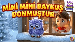 Mini Mini Bir Kuş Baykuş Donmuştur - Eğitici Çocuk Şarkıları Baybay Baykuş