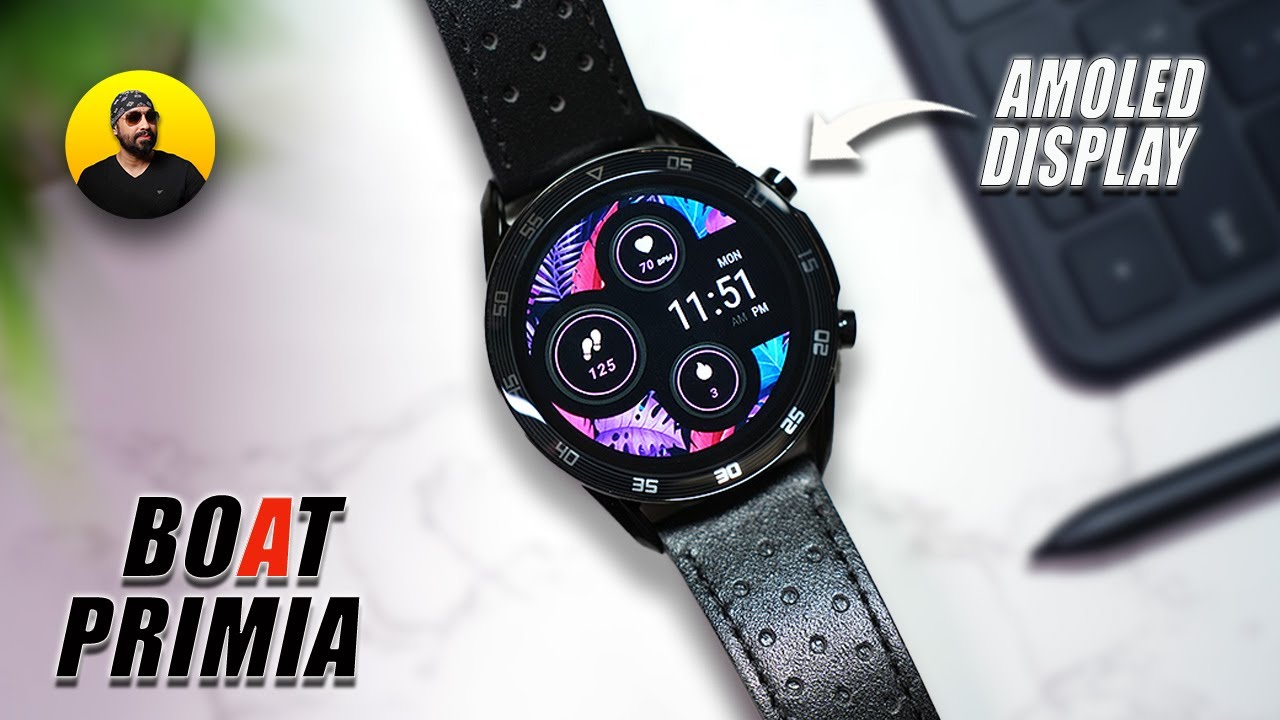 Boat Watch Primia AMOLED Bluetooth Calling ☎️ Always ON mode ⌚️