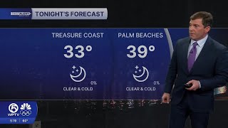 WPTV First Alert Weather Forecast for Evening of Monday Feb 23 2026