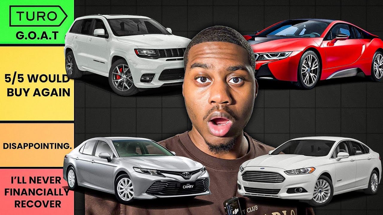 Ranking Every Car In My TURO Fleet