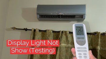 Inverter AC Display light not work testing fault
